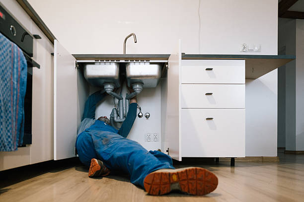 Professional Plumbing technician working in Flovilla, GA
